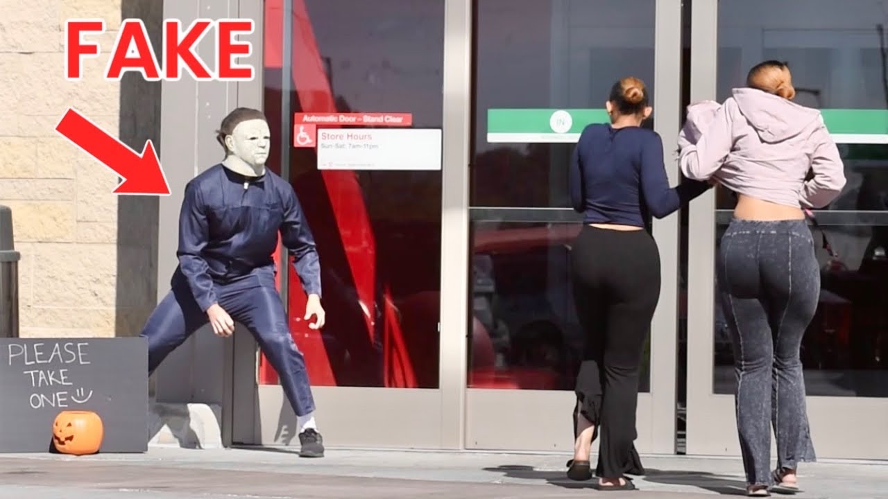 Michael Myers Jump Scare Prank! (GONE WRONG)