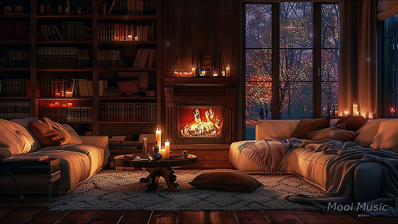 Warm Cozy Piano Music | Relaxing Background for Study, Sleep & Calm Nights