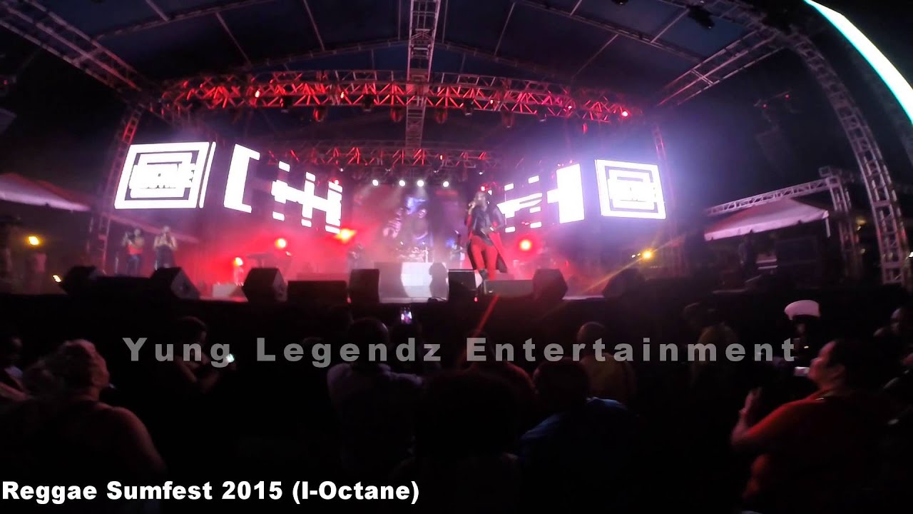 I OCTANE PERFORMING LIVE AT REGGAE SUMFEST 2015