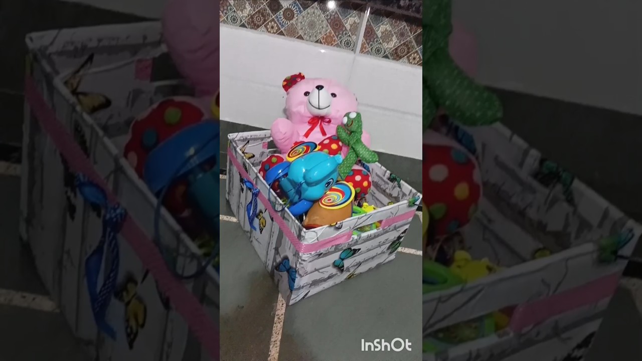 Storage box। box making with cardboard। 