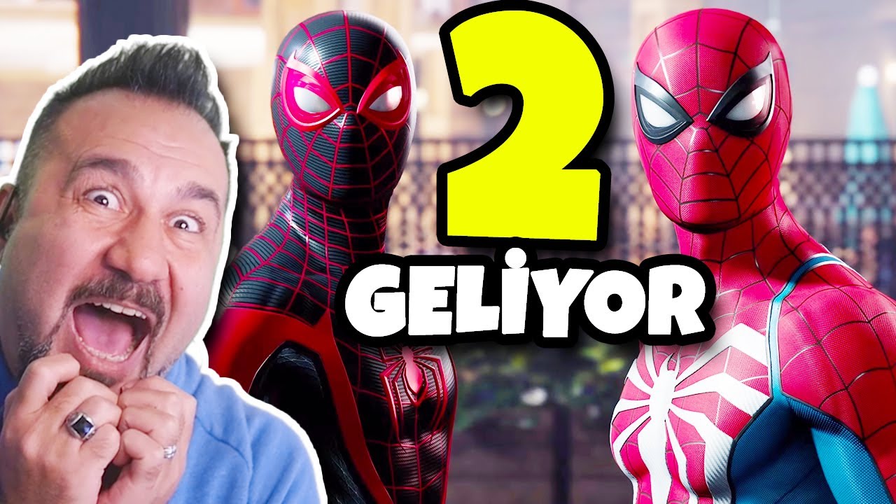 SPİDERMAN 2 GELİYOR! ÖRÜMCEK ADAM(LAR) ve VENOM! | Marvel's Spiderman Remastered PS5