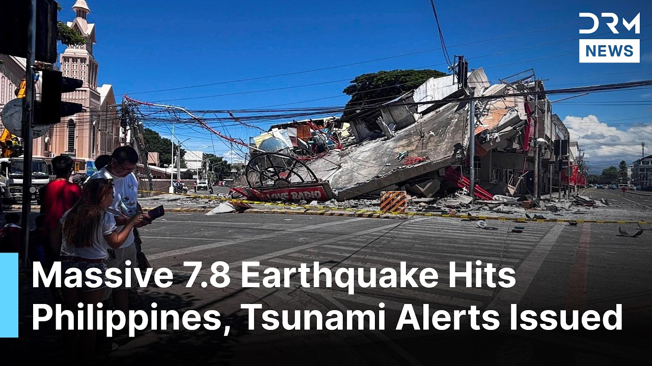 BREAKING: Massive 7.8 Earthquake Hits Philippines, Tsunami Alerts Issued Across Asia | AP1B