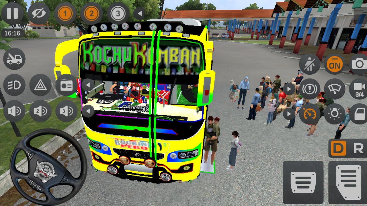 💥Bus Simulator Indonesia Long Distance Highway Drive | Real Time Gameplay