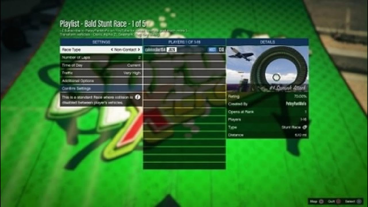 GTA race! Arpz & exquisite!
