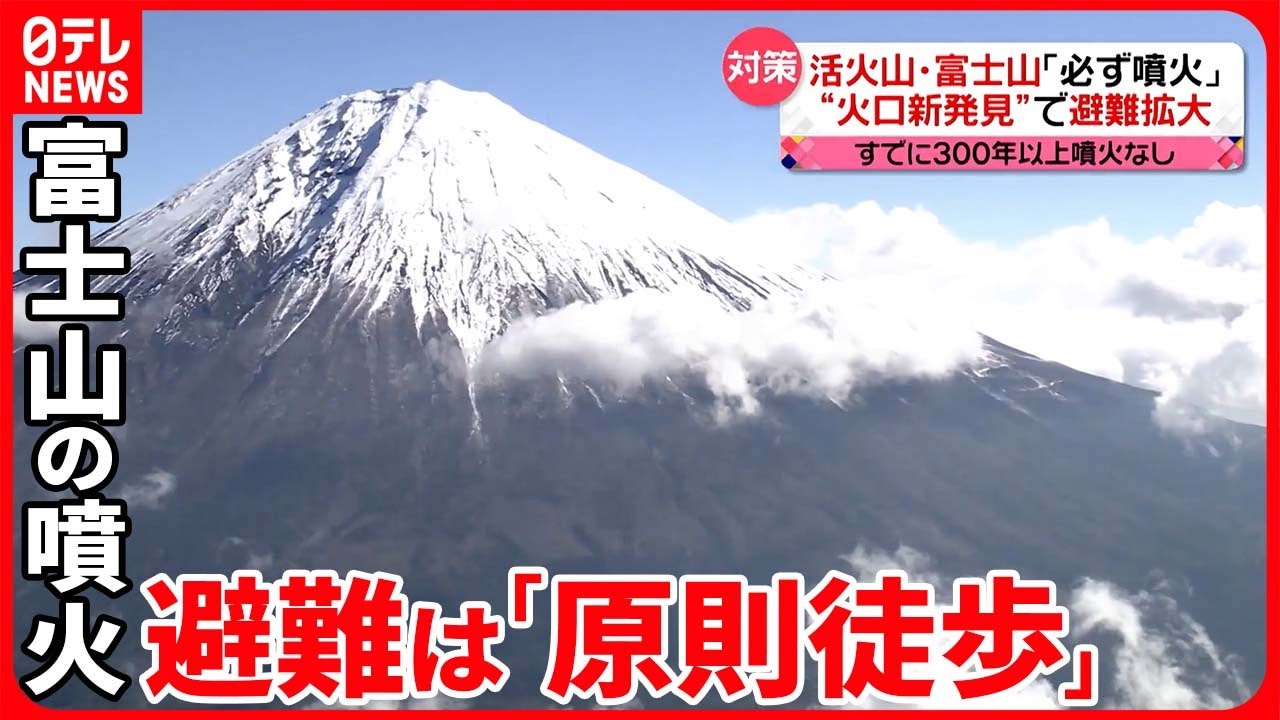 【富士山噴火対策】避難は「原則徒歩」に見直し…なぜ？  過去には巨大地震が“引き金”懸念も