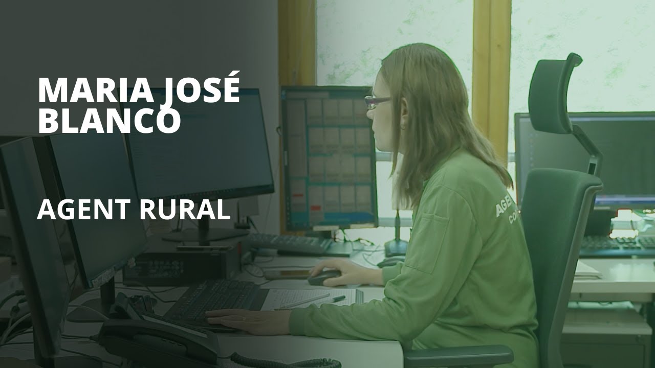 Maria José Blanco i la seva experiència com a agent del cos d'Agents Rurals.
