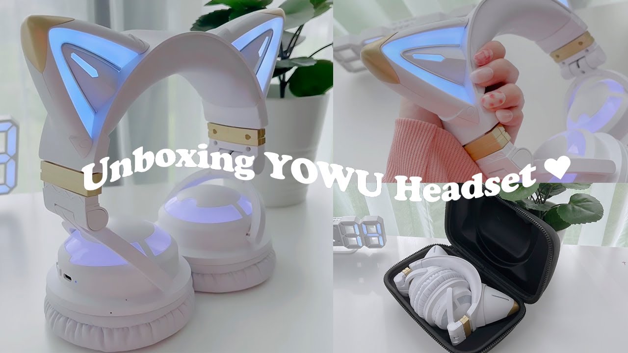 Unboxing - YOWU headphone new color (aurora white) ♥ เอาใจคนชอบสีขาว สายมินิมอล | ZANOOK