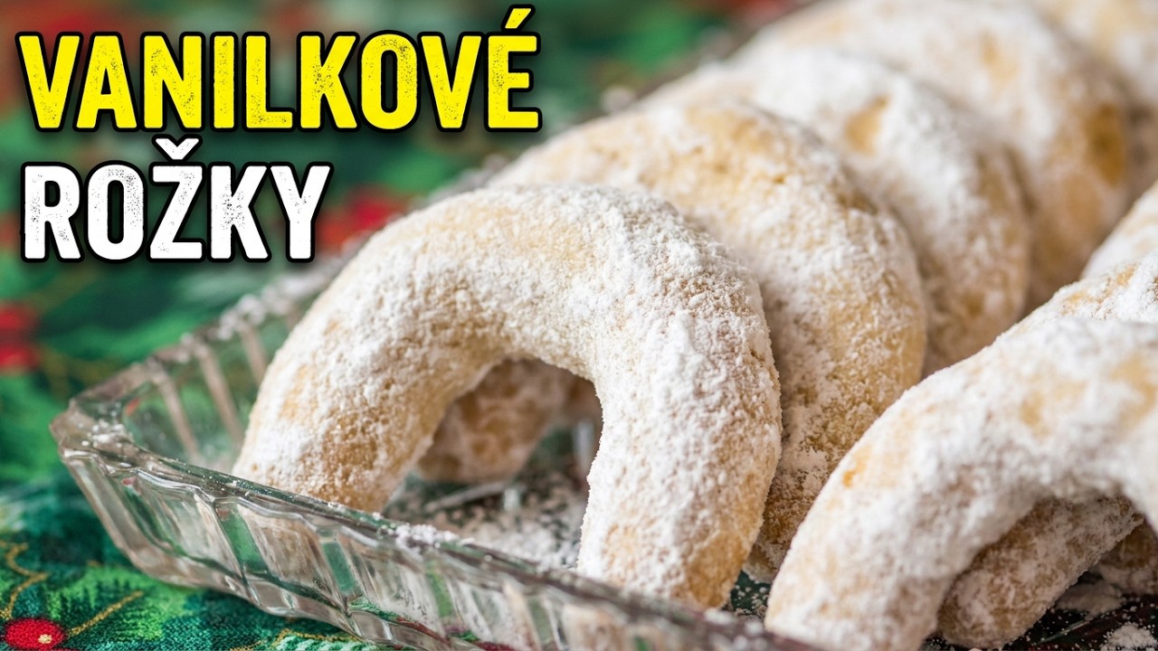 Ванильные рулетики 🎄 Рождественская выпечка | Хороший рецепт