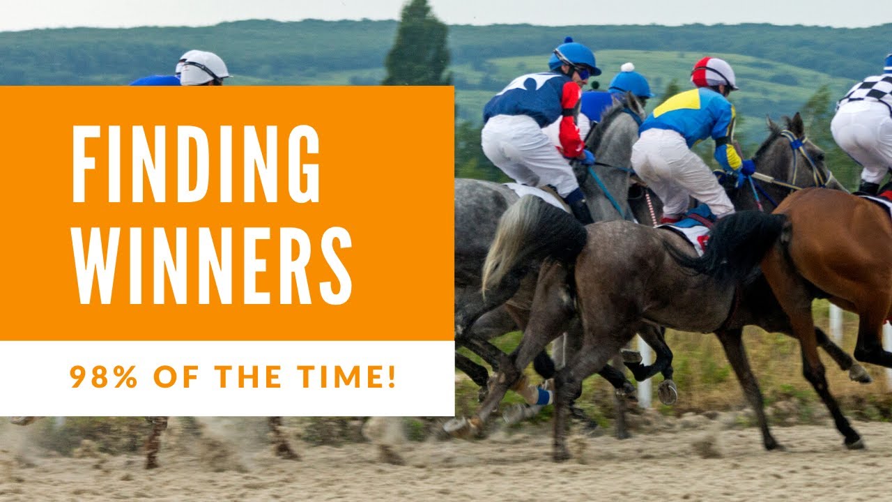 How To Find Winning Horses 98% Of The Time