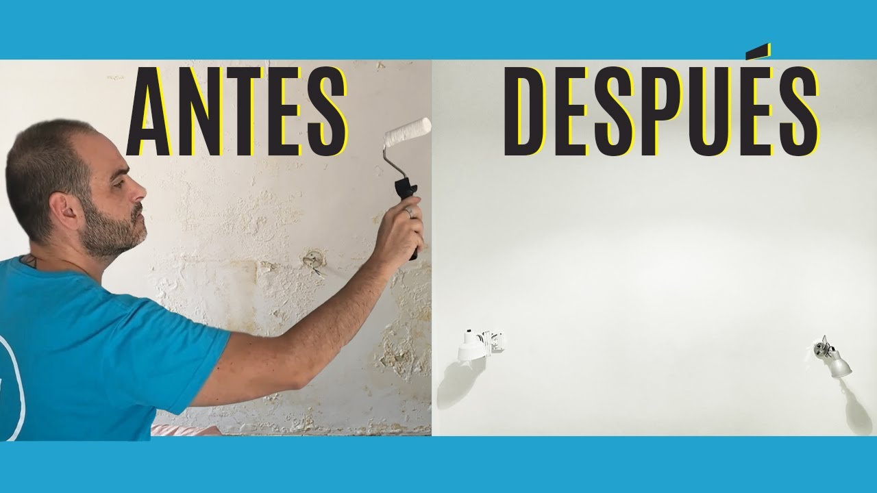 💦Reparar humedad en paredes interiores (F&aacute;cil y duradero)