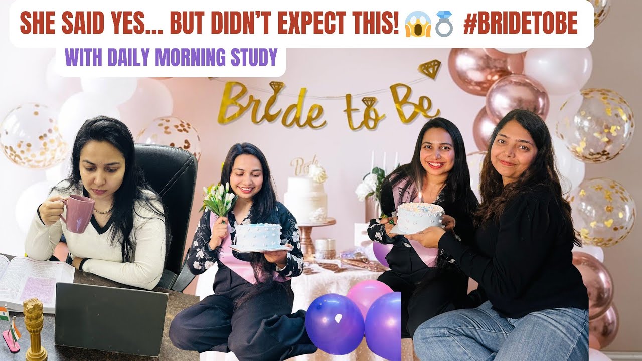 A Surprise Wedding Break by my Friend😍in Morning to Night Hectic UPSC study Routine😥