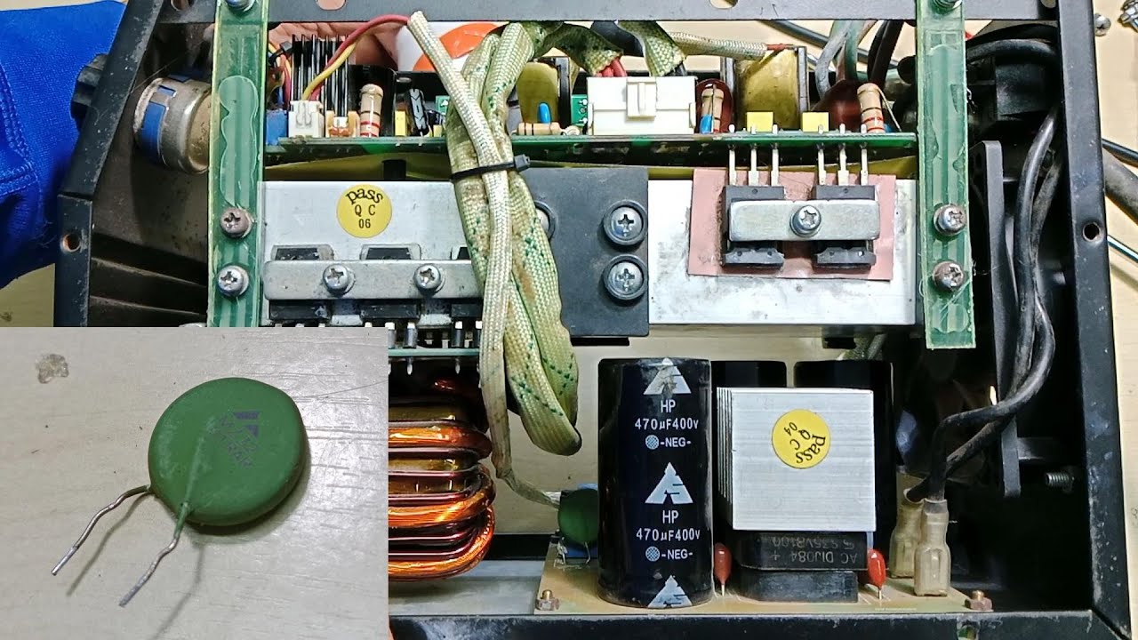 001 No Power. Faulty PTC. Welding Machine Repair