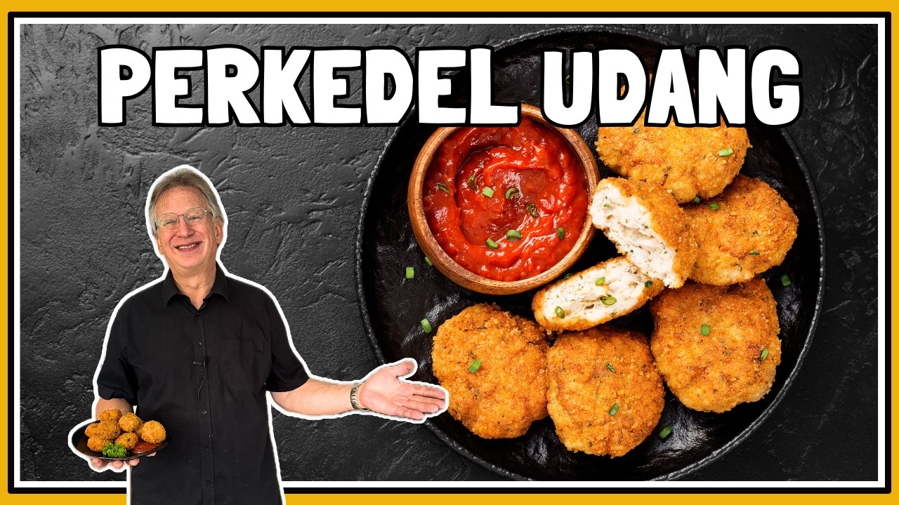 Hoe maak je Perkedel Udang? (Garnalen kroketjes recept)