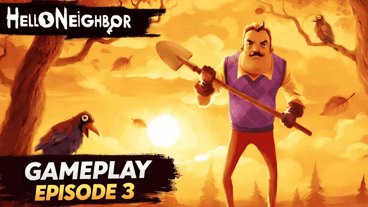These robots don't let me do shopping | Hello neighbor episode 3 | Act 3