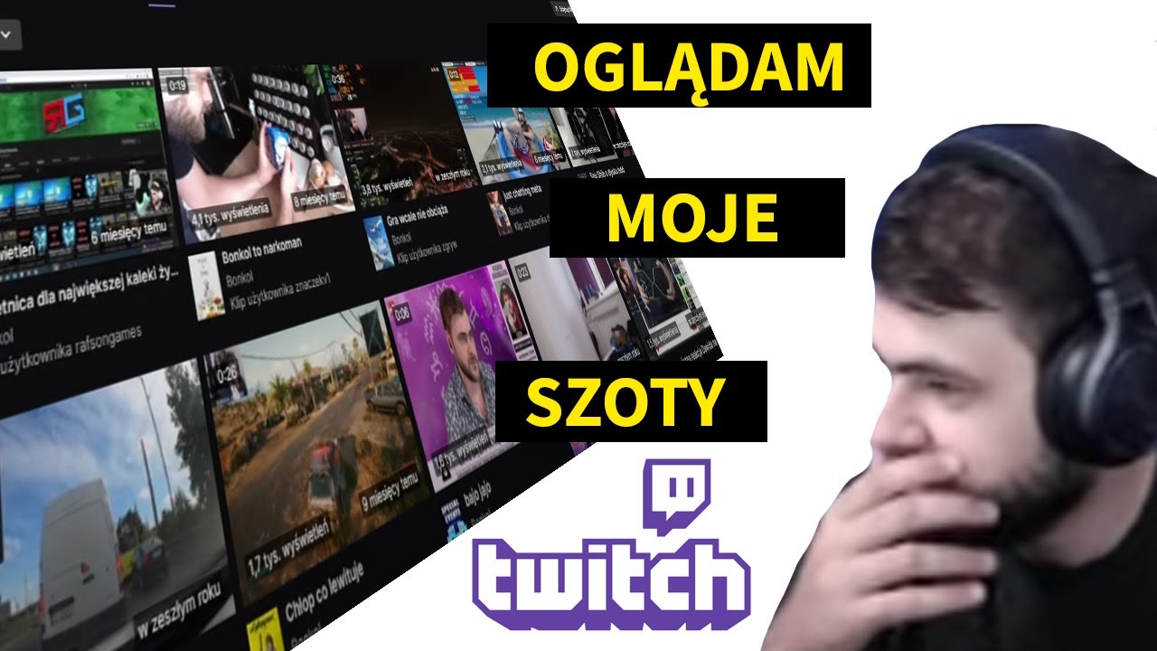 Oglądam szoty ze mną zrobione przez widzów
