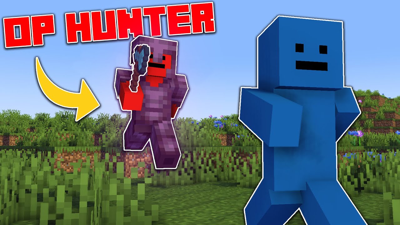 Minecraft Manhunt, но только Охотник знает подвох...