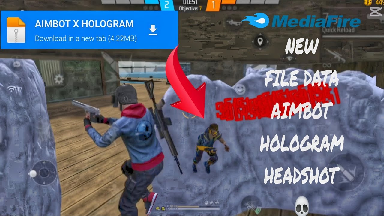 New❕️❕️Files Data Aimbot 99,9% X Hologram ‼️ Vip👑 | Drag Headshot No ban ✔️ No pass ✔️
