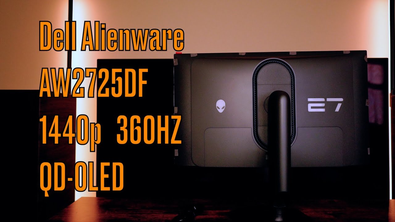 We unboxed the QD-OLED Dell Alienware AW2725DF Gaming Monitor + PS5 Gameplay - The Crew 2