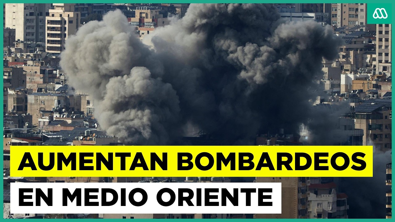 Bombardean Beirut tras guerra en Medio Oriente