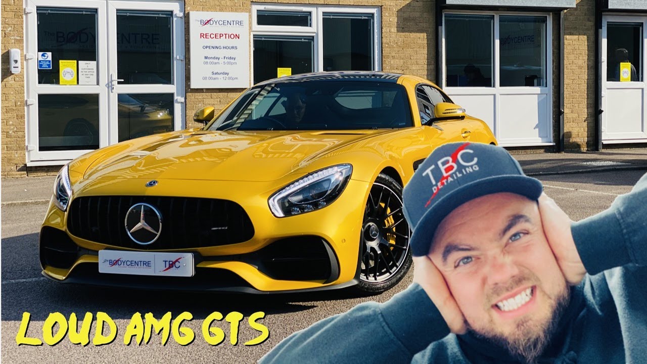 LOUD Mercedes AMG GTS Solar Beam Yellow ⚠️