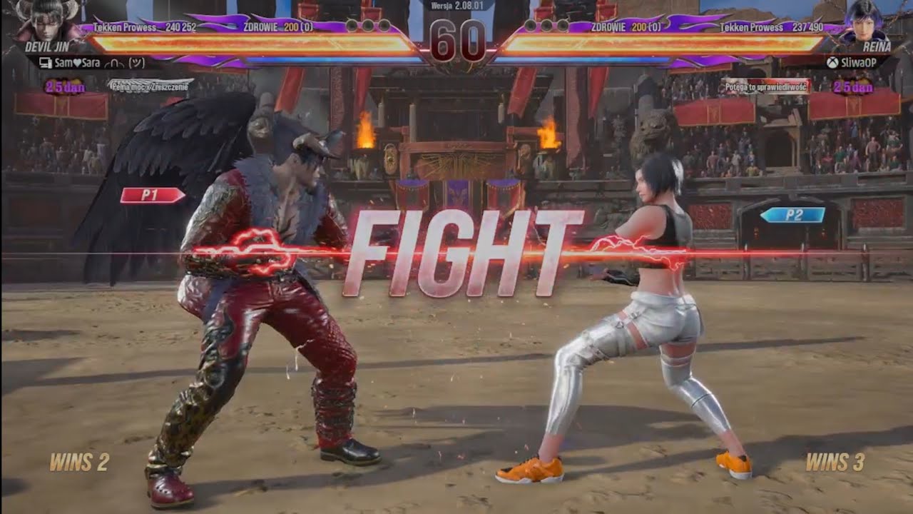 Tekken 8 My Reina vs Devil Jin 