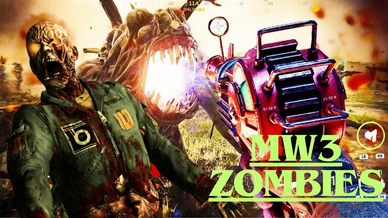 MW3 ZOMBIES - STAYING TILL LAST SECOND