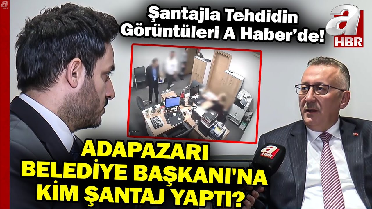Adapazarı Belediye Başkanı Mutlu Işıksu'ya Sahte Yazışmayla Şantaj! | A Haber