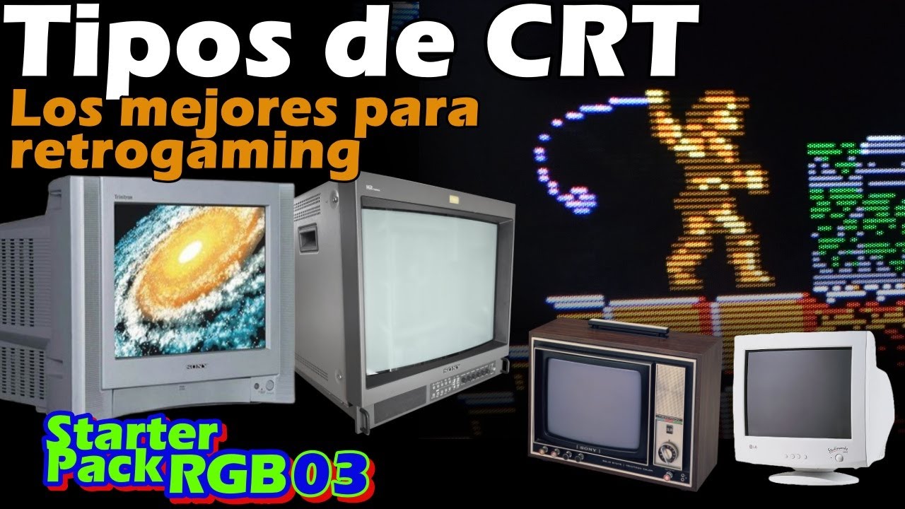 Tipos de monitor CRT, cuantos hay? / Starter pack RGB 03