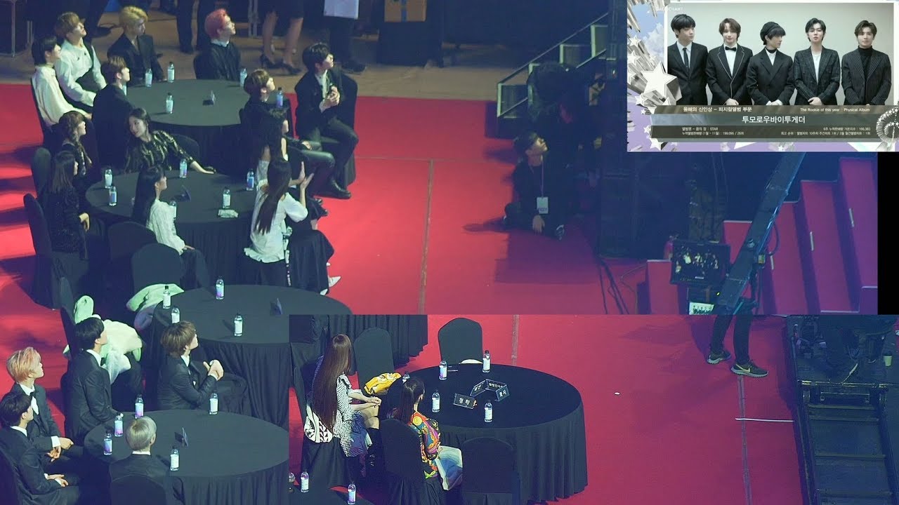 [TXT 수상 VCR ] 태연 (TAEYEON), NCT DREAM,여자아이들(GIDLE), 청하,스트레이키즈  Reaction 직캠 @200108