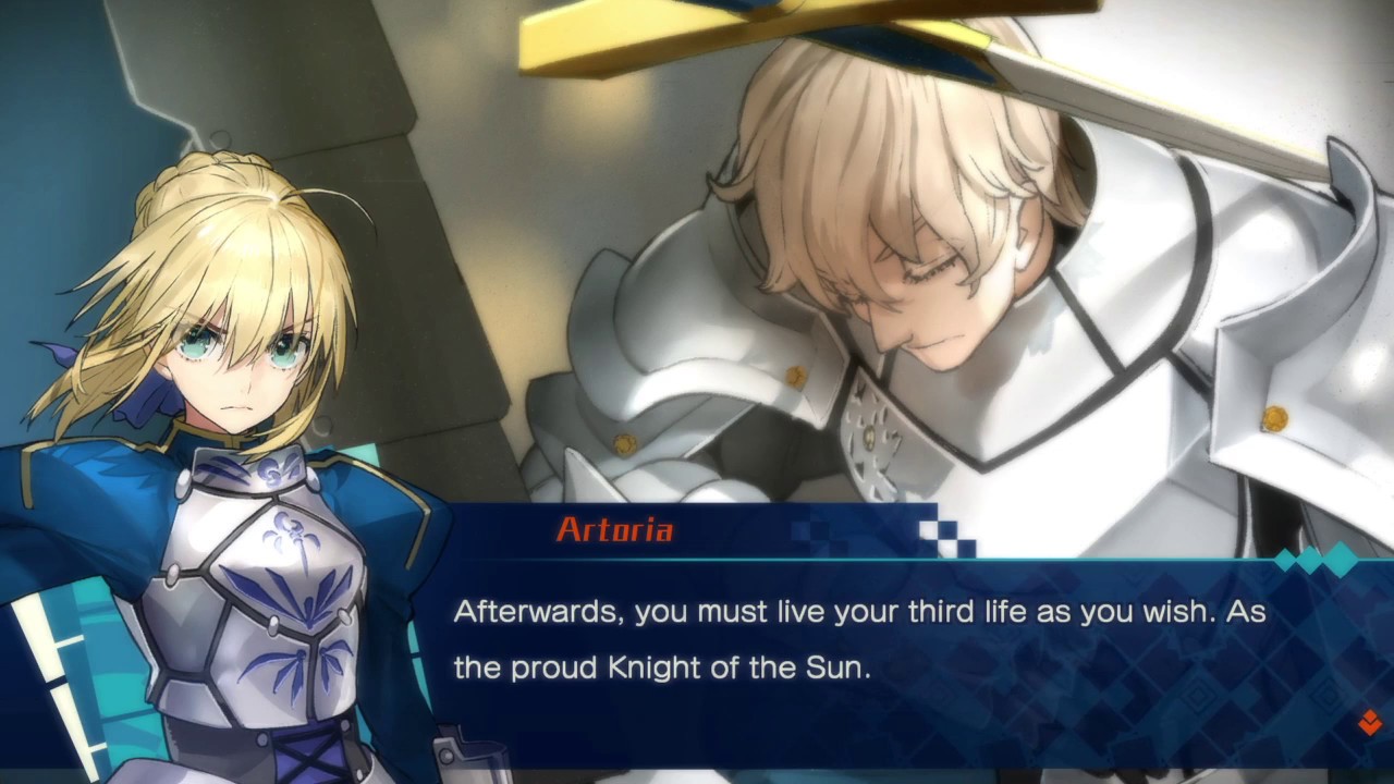 Fate Extella Side Story: Gawain Boss: Jeanne & Artoria & Ending