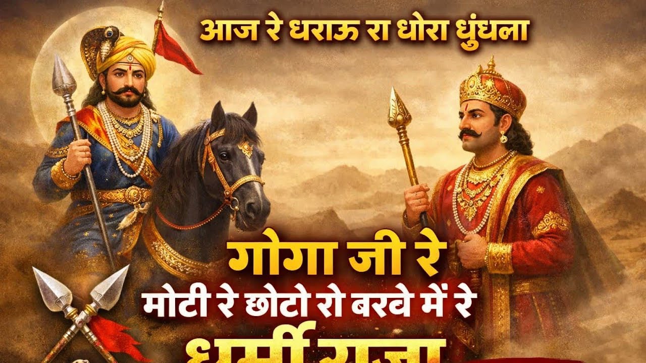 गोगा जी महाराज का भजन।। rajsthani bhajn ।। हरीश गोस्वामी &भवर सुथार की आवाज में ।। #bhanjan 