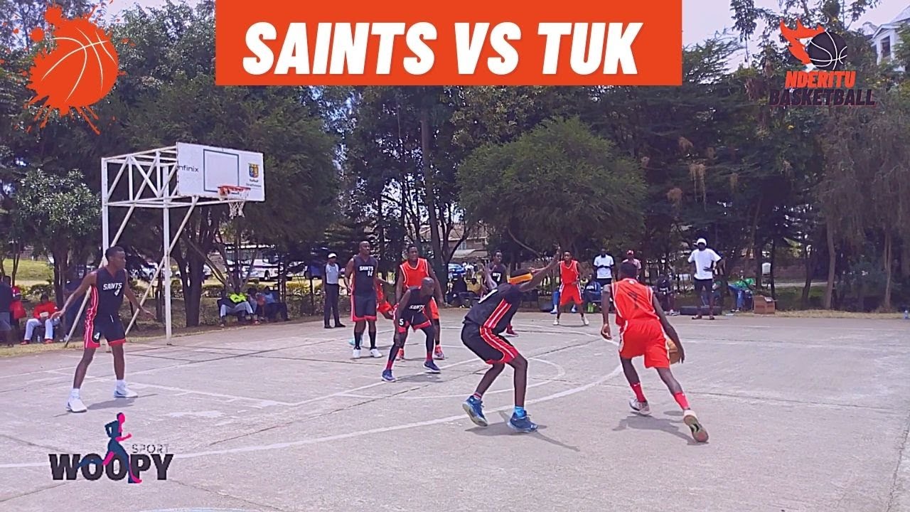 Saints vs TUK - Nairobi Basketball Association