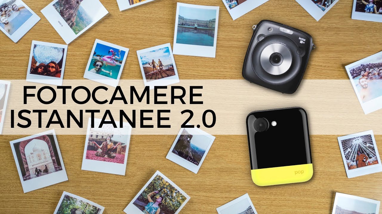 Le INSTANT CAMERA di NUOVA GENERAZIONE! Fujifilm SQ10 e Polaroid POP a confronto!