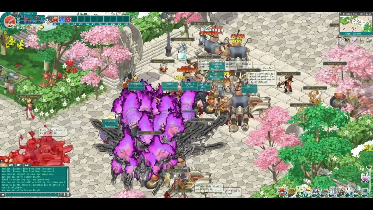 AOPVP3 Boss Invasion Event with Vanilla