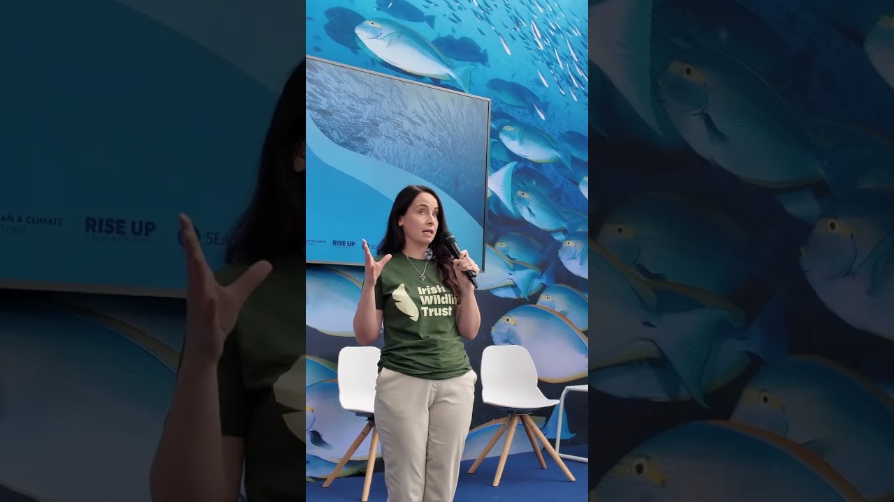 Grace Carr speaks on overfishing at UN Ocean Conference 2025