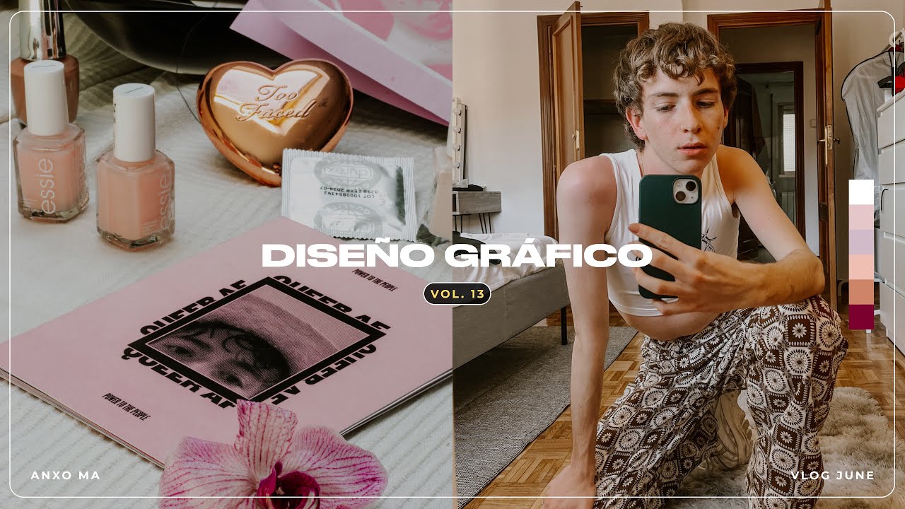 Mi día como diseñador gráfico: mi fanzine, update de vida, erasmus y + ✨🧸 vol. 13