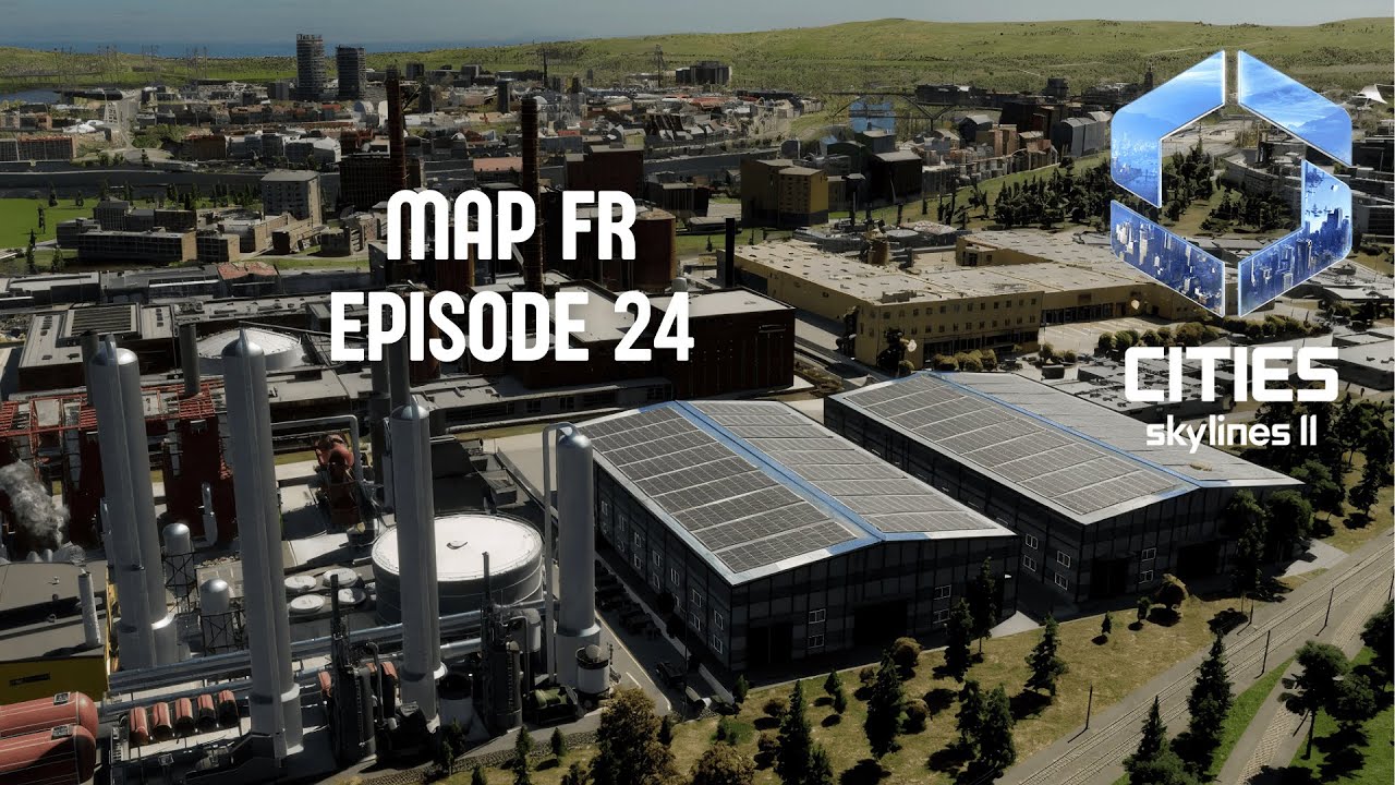 [Episode 24] - ZONE INDUS et PAVILLONS ??!! Cities Skylines II