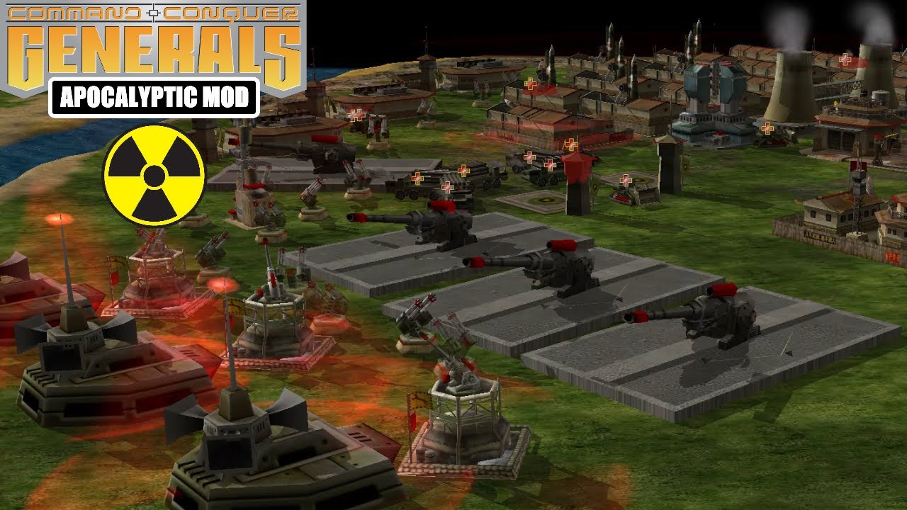 Ядерная бомба Тао против всех боссов! C&C Generals Zero Hour Apocalyptic 2.2
