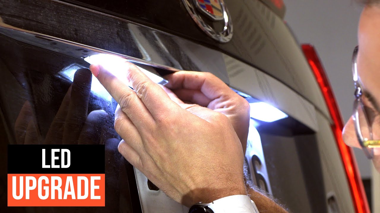 2008-2014 Cadillac CTS License Plate Bulb Replacement Guide (AUXITO 194 LED Review)