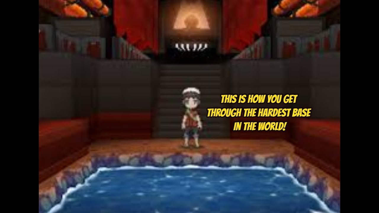 How to get through team magma' secret base
