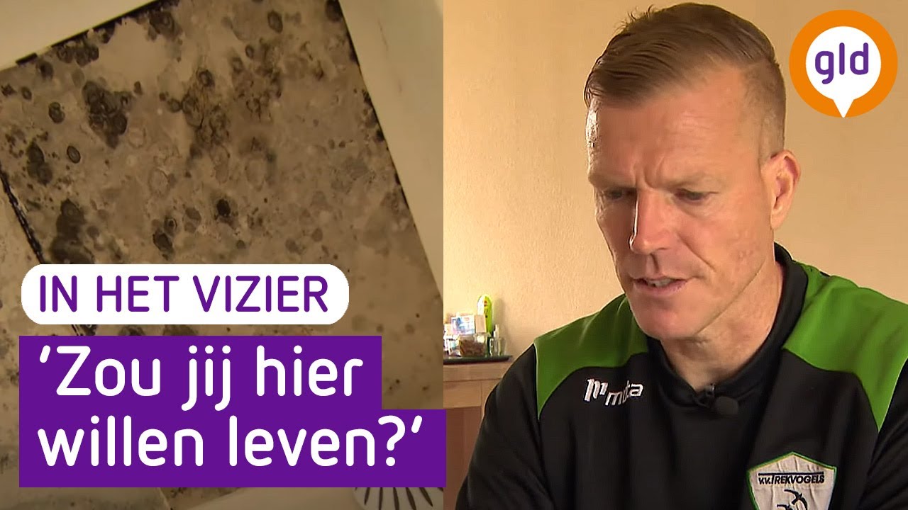 Danny woont in een huurhuis vol met schimmel en vocht | In het vizier van De Jager