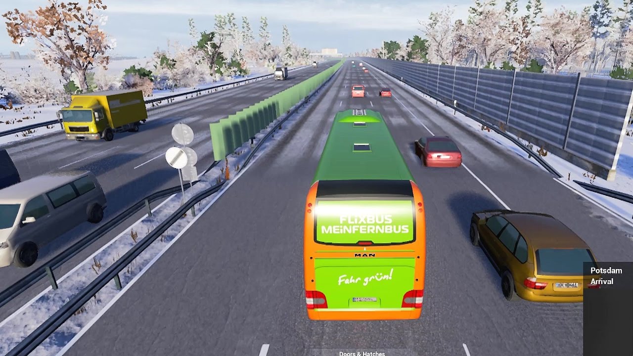 Coach Bus Simulator 2016 - Express Route to Potsdam Gameplay 4K