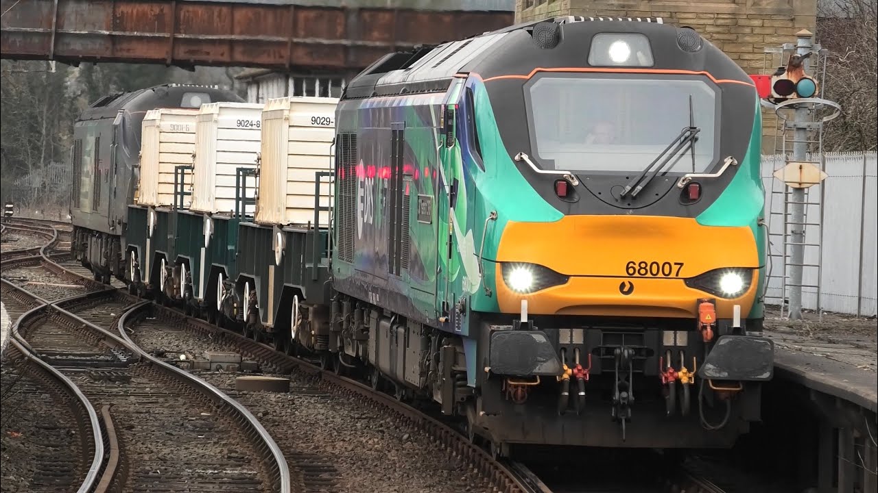 Fantastic Busy Few Hours at Carnforth Station Freight/Passenger Trains 10th February 2026 WCML 