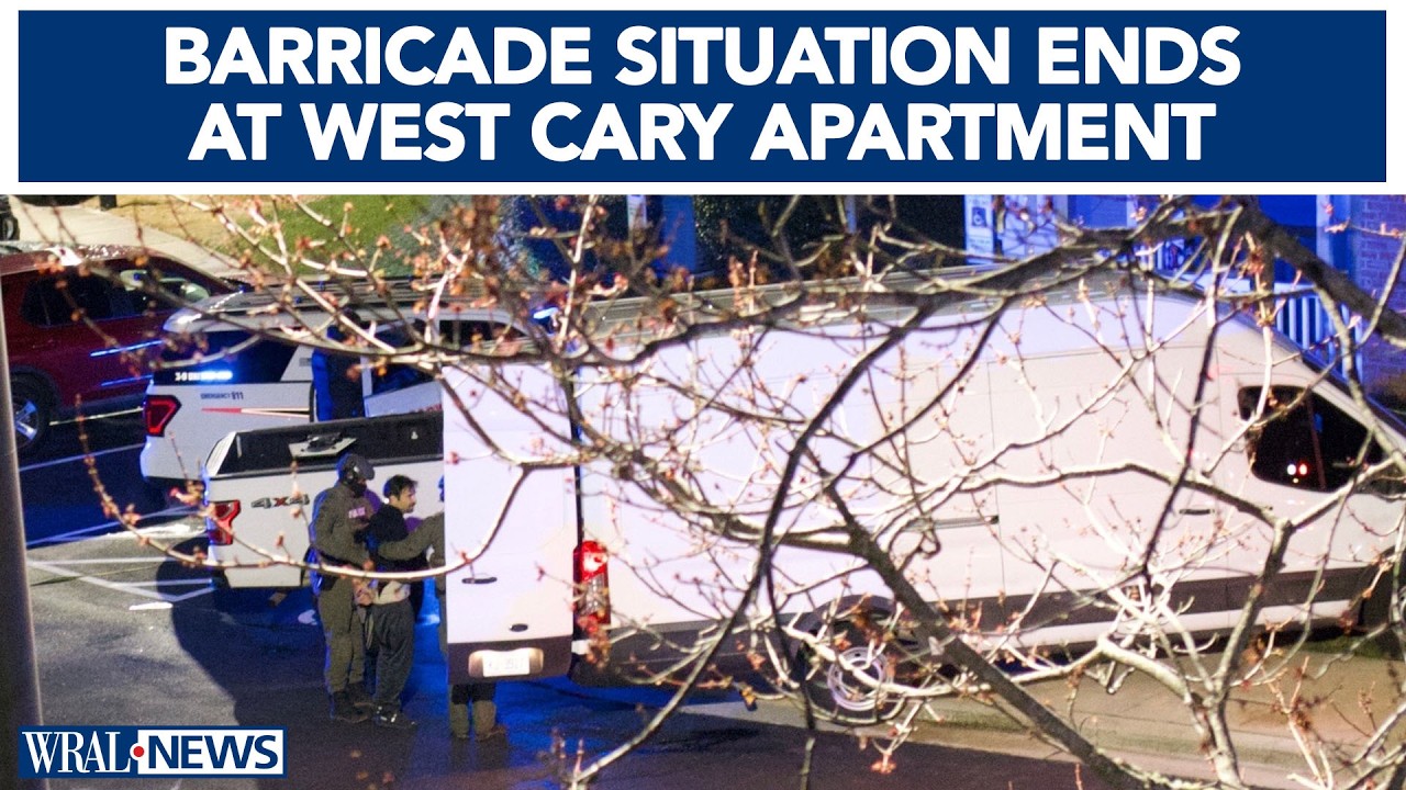Standoff ends at Cary apartment; person served Holly Springs arrest warrant