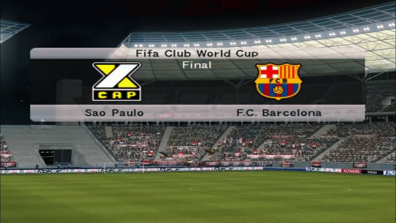 PES 6 - São Paulo vs Barcelona / Mundial de Clubes (Melhores Momentos) / PS2