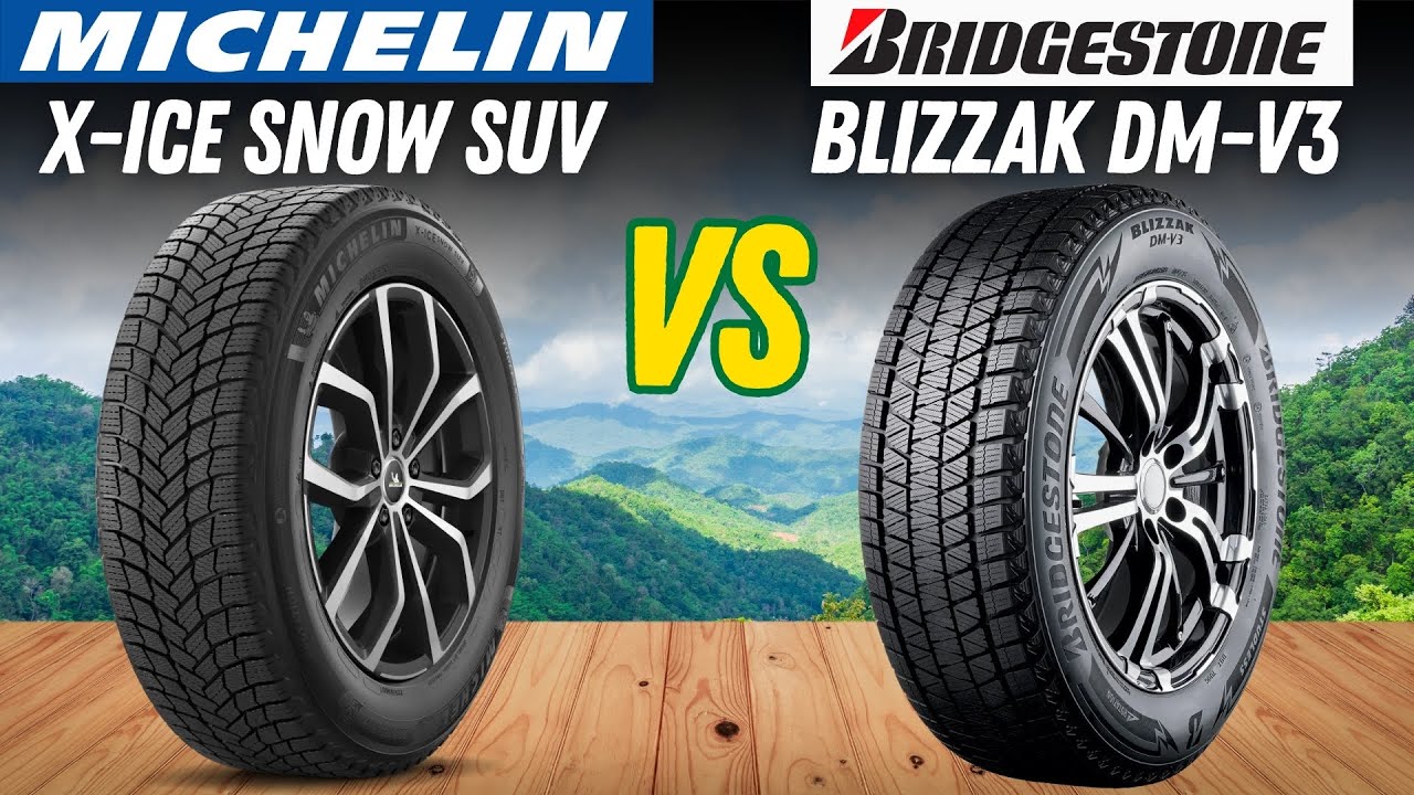 Michelin X-Ice Snow SUV против Bridgestone Blizzak DM-V3 – ЛУЧШЕЕ СРАВНЕНИЕ ЗИМНИХ ШИН ДЛЯ ВНЕДОР...