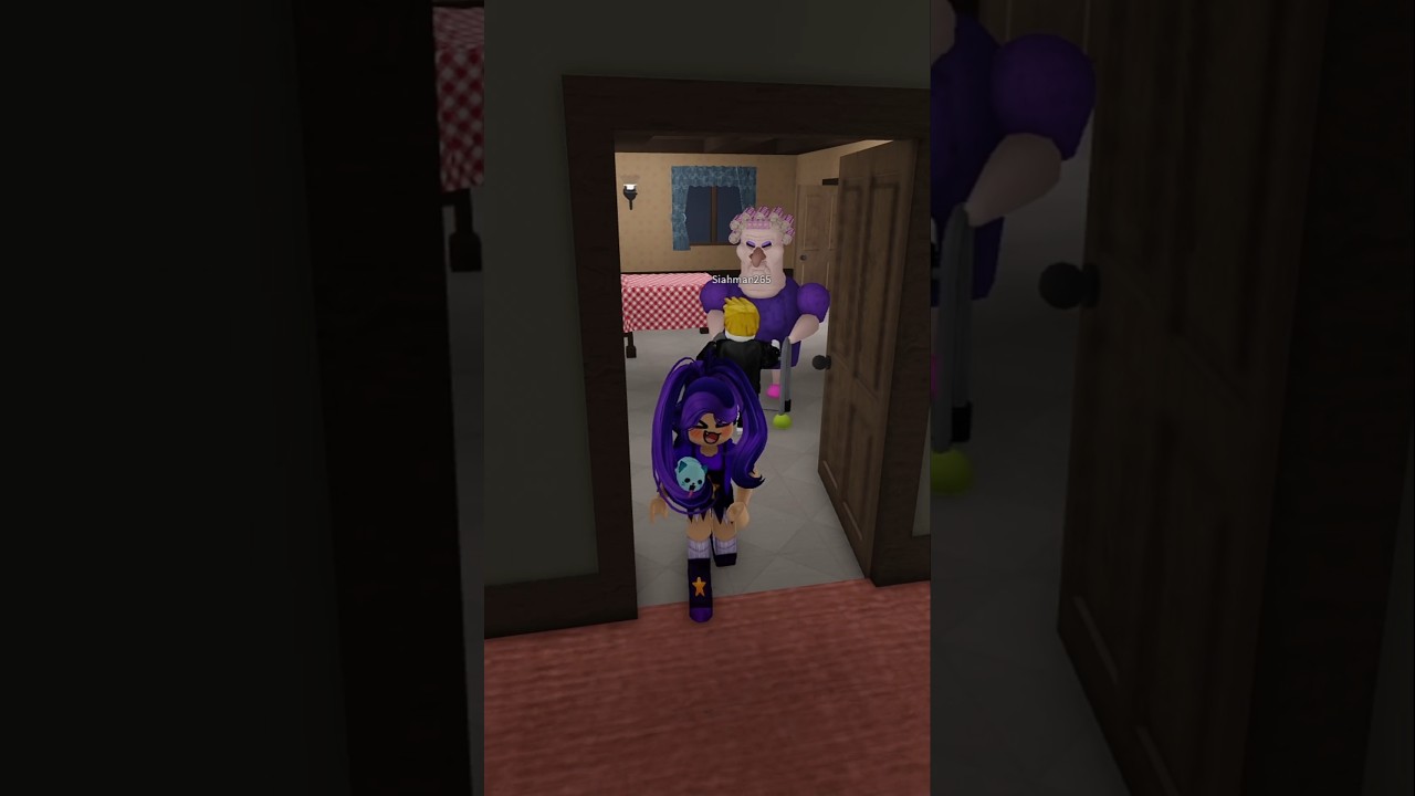 Lily Lovebraids escape GRUMPY GRAN #roblox #shorts