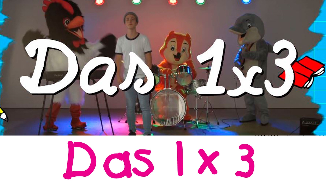 🐶 Das 1x3 Lied - Mathe Lernlieder || Kinderlieder