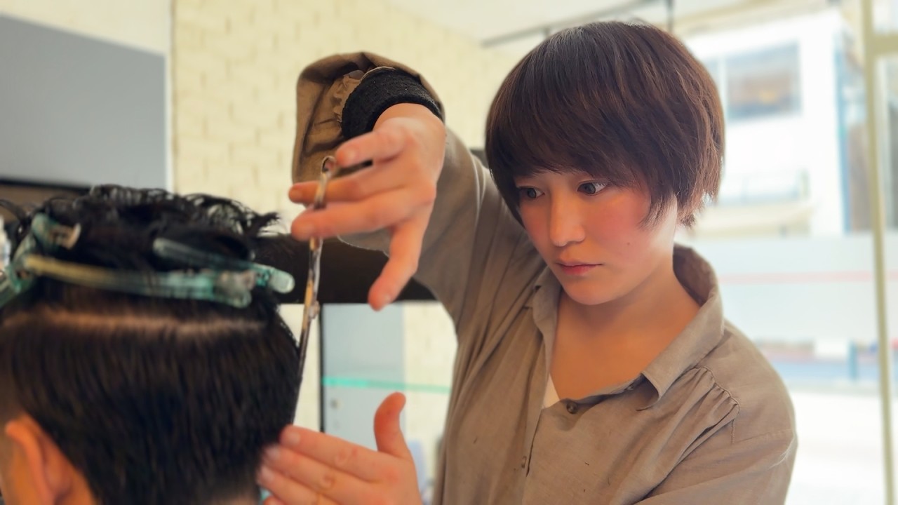 💈[ASMR] Relaxing haircut & massage! Forget your fatigue at TOKUTOKO #haircut