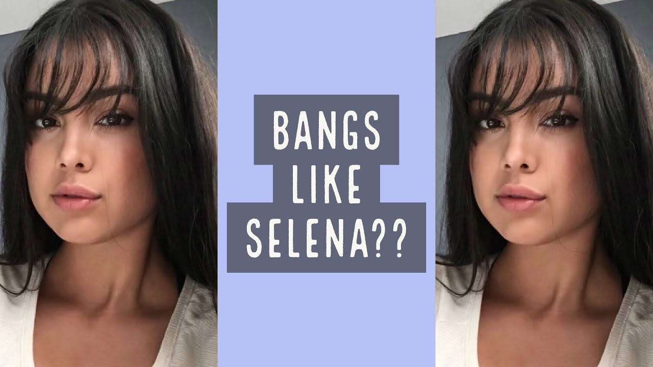 I cut my own Bangs